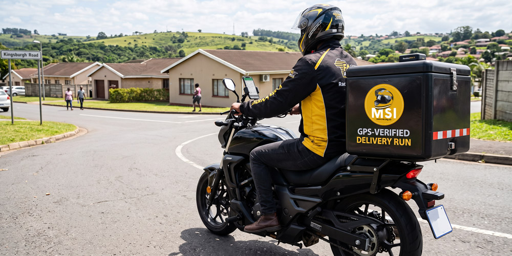 GPS-Verified Testing for Delivery Motorcycles